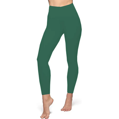 Yoga Pants Women Squat Proof 4-Way Stretch Sport Gym Back Waist Legging