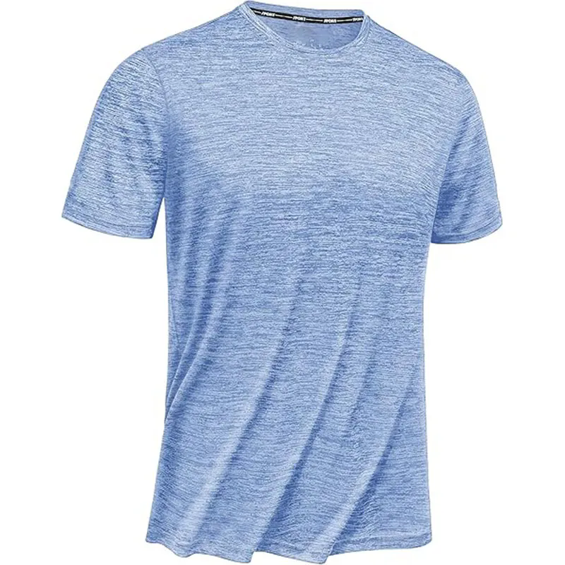 Men's Cotton Blend Short Sleeve Tees Moisture Wicking Odor Protection