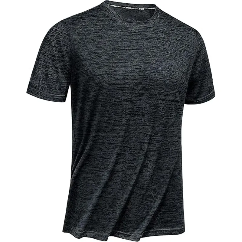 Men's Cotton Blend Short Sleeve Tees Moisture Wicking Odor Protection