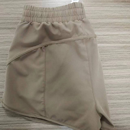 Women Running Shorts Quick Dry Bottom Loose Sport Yoga Liner Shorts