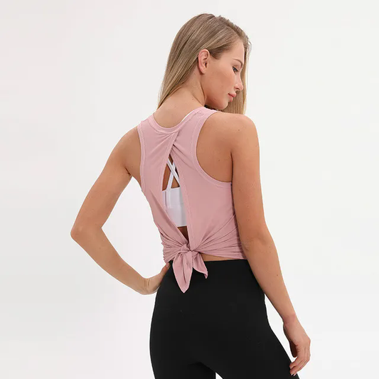 Women Outdoor Sports Sunscreen Clothing Fitness Loose Sleeveless Tank