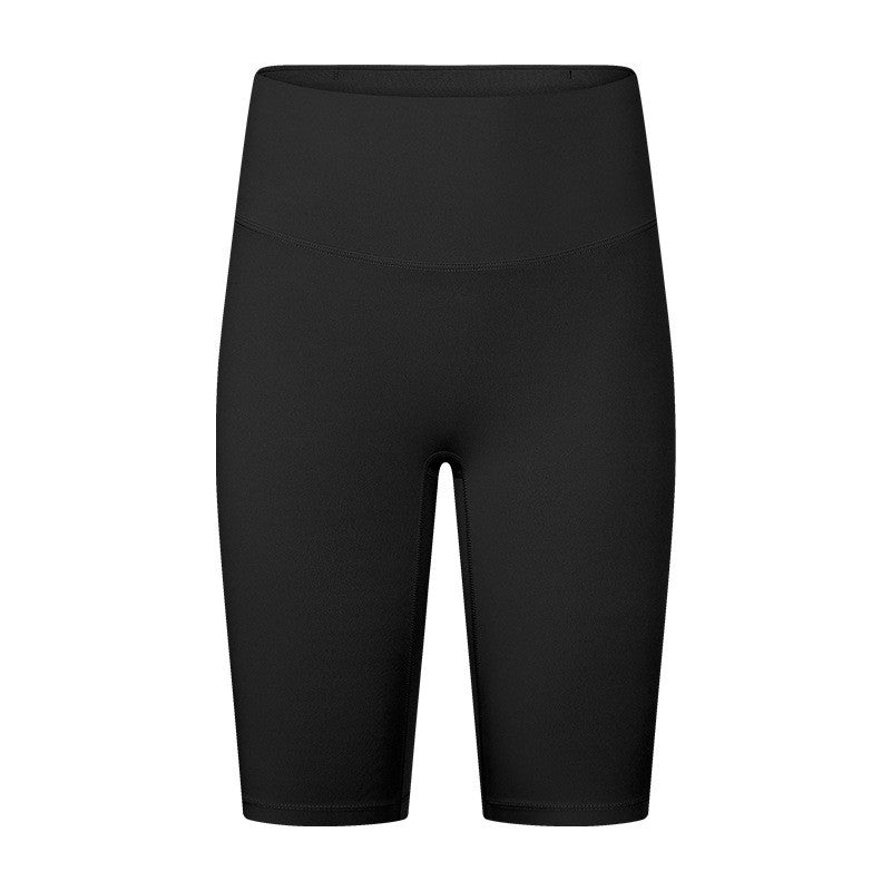 Womens High Waisted Tummy Control Spandex Shorts for Yoga Running Gym
