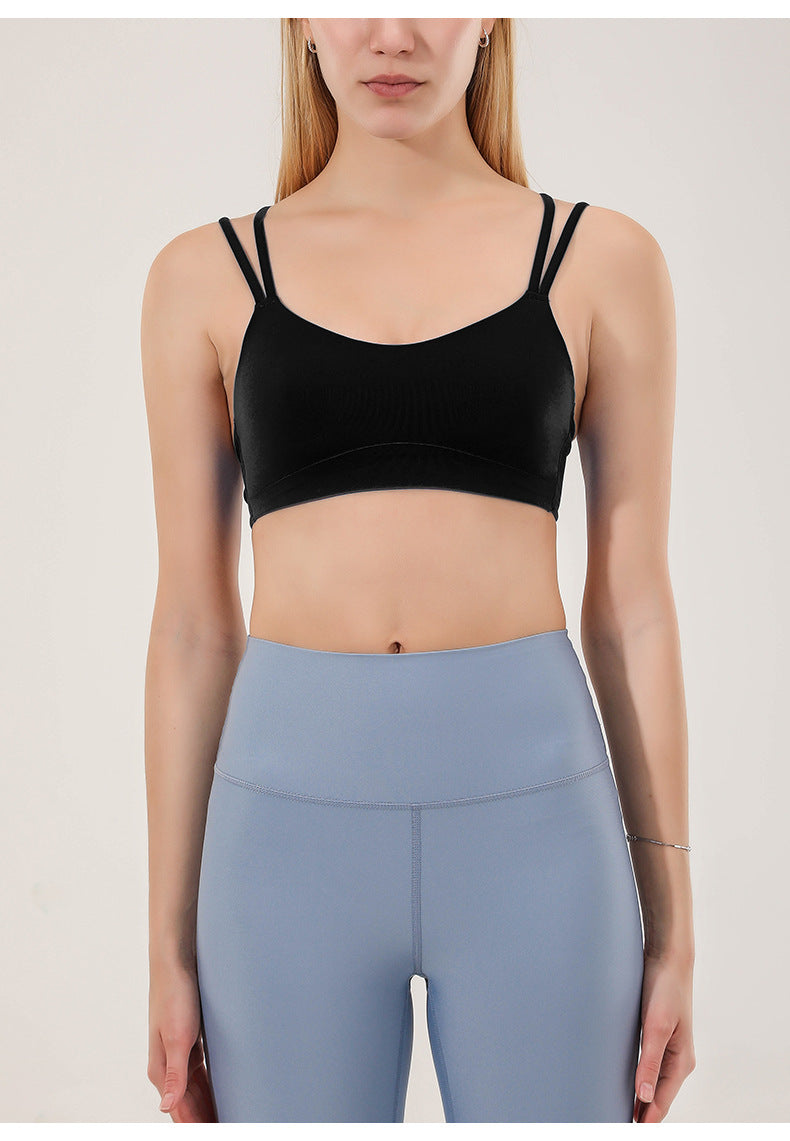 Women's Sports Bra Moderate Support Seamless Sports Bra for Women