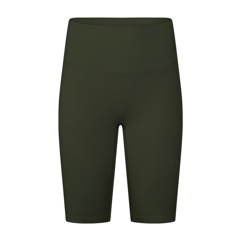 Womens High Waisted Tummy Control Spandex Shorts for Yoga Running Gym