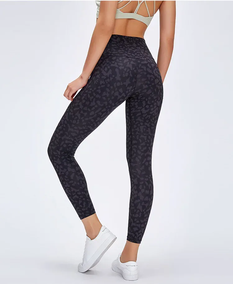 Women Pant Yoga Pant Squat Proof 4-Way Stretch Sport Gym Fitness Tights