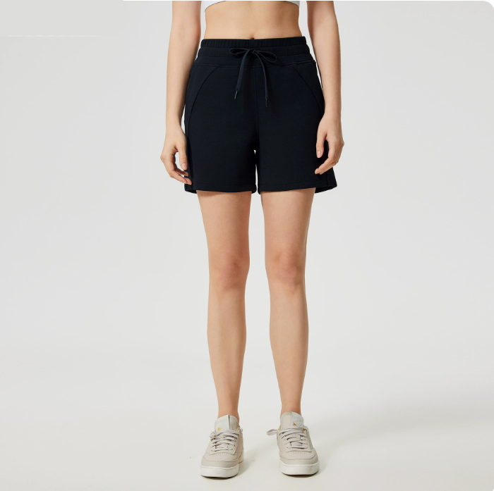 Women Running High Waisted Pocket Sporty Workout Short