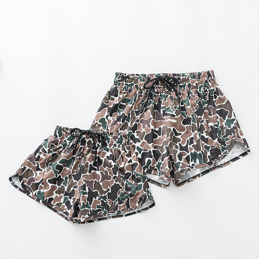 5 colors of parent-child summer sports shorts