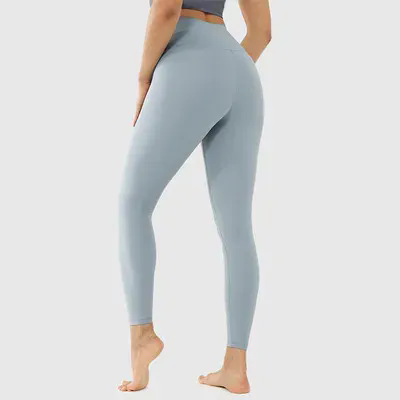 Women Pant Yoga Pant Squat Proof 4-Way Stretch Sport Gym Fitness Tights