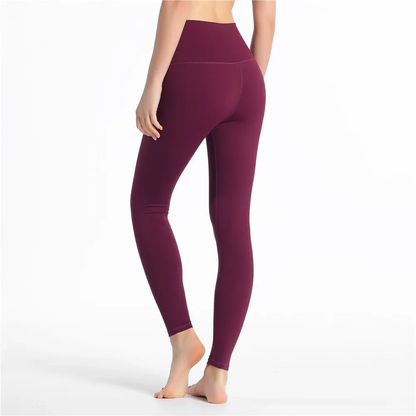 Women Pant Yoga Pant Squat Proof 4-Way Stretch Sport Gym Fitness Tights