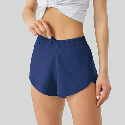 Women Workout Athletic Gym Shorts Running Yoga Cotton Feeling Shorts