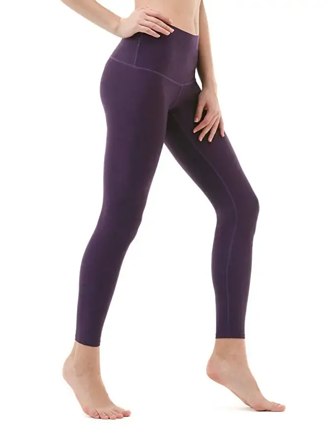 Women Pant Yoga Pant Squat Proof 4-Way Stretch Sport Gym Fitness Tights