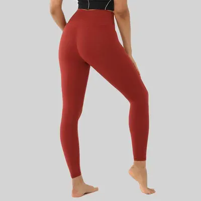 Women Pant Yoga Pant Squat Proof 4-Way Stretch Sport Gym Fitness Tights