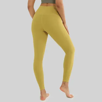 Women Pant Yoga Pant Squat Proof 4-Way Stretch Sport Gym Fitness Tights