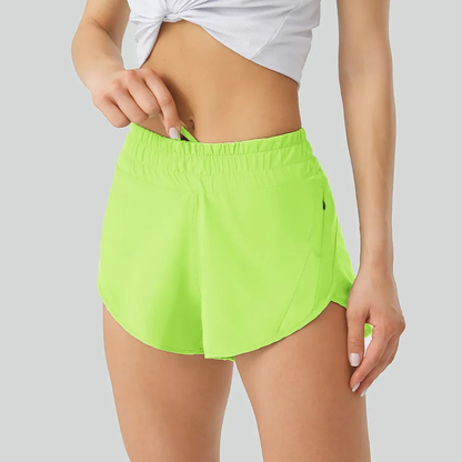 Women Workout Athletic Gym Shorts Running Yoga Cotton Feeling Shorts