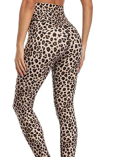 Women Pant Yoga Pant Squat Proof 4-Way Stretch Sport Gym Fitness Tights