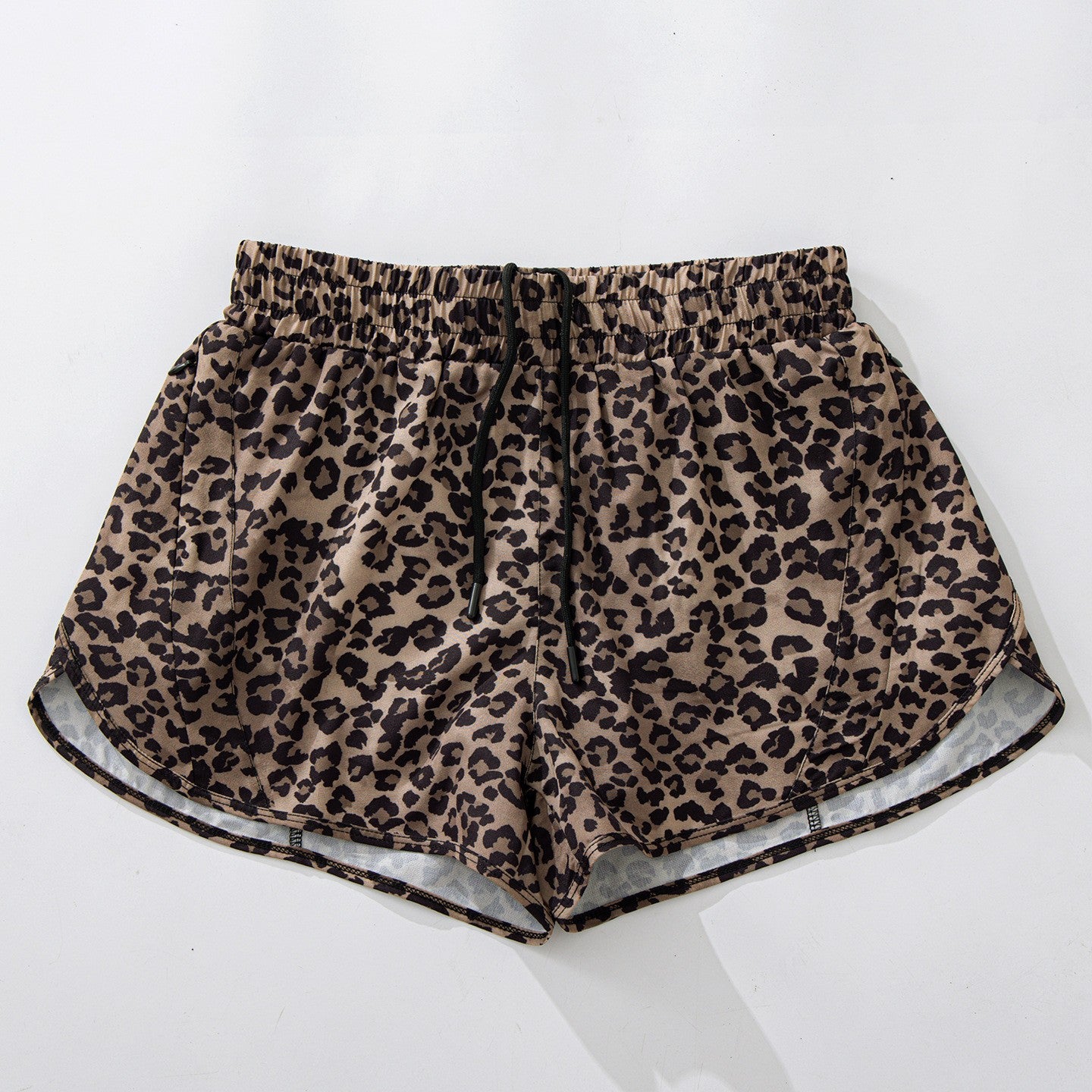 Women Running Shorts Quick Dry Bottom Loose Sport Yoga Liner Shorts