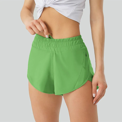 Women Workout Athletic Gym Shorts Running Yoga Cotton Feeling Shorts