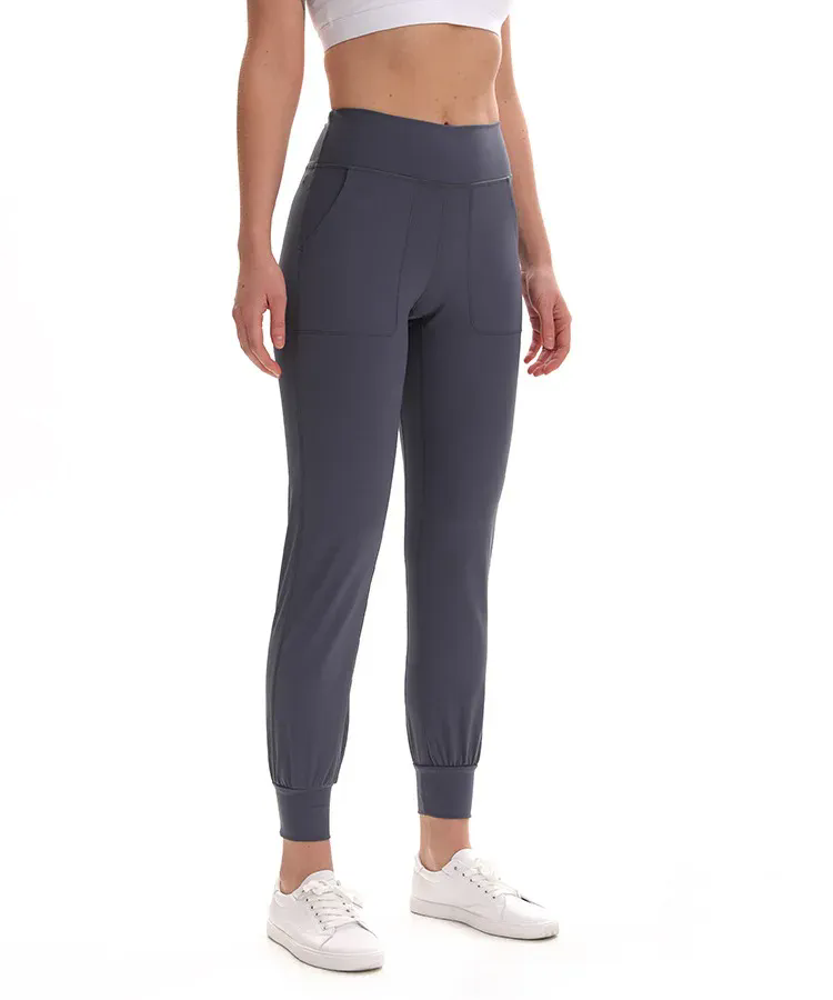 Women Jogger Yoga Pants Casual Ankle Length Work Office Trouser Slacks