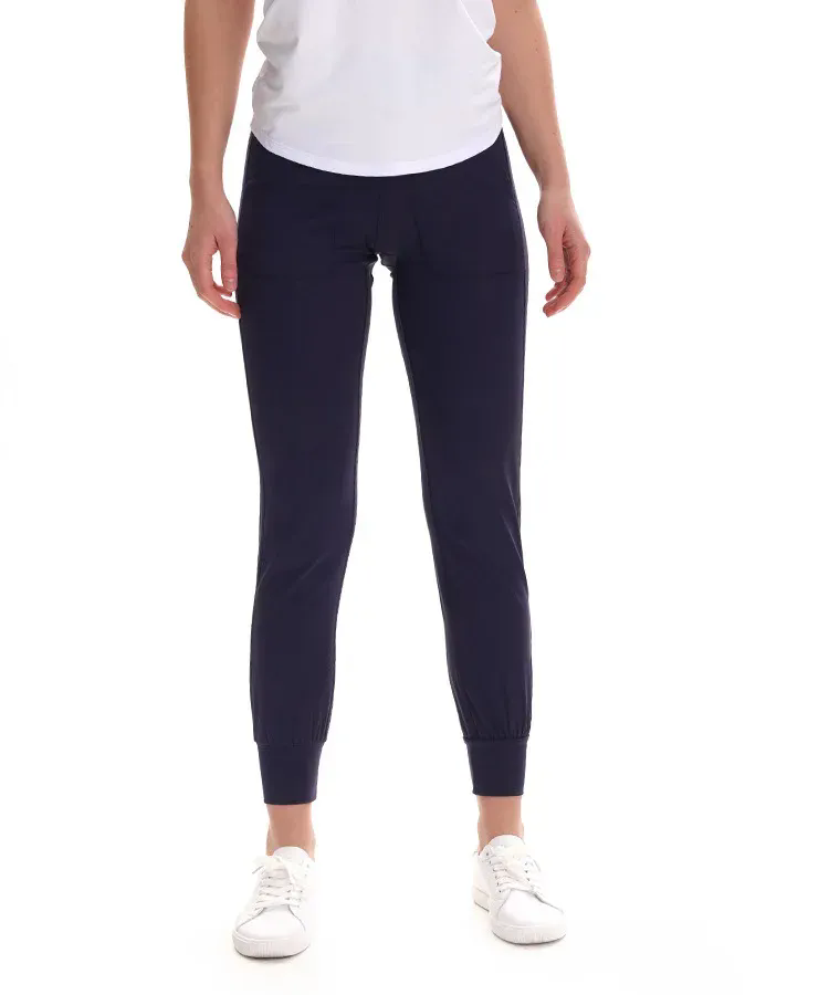 Women Jogger Yoga Pants Casual Ankle Length Work Office Trouser Slacks