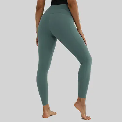 Women Pant Yoga Pant Squat Proof 4-Way Stretch Sport Gym Fitness Tights
