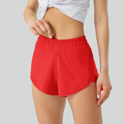 Women Workout Athletic Gym Shorts Running Yoga Cotton Feeling Shorts