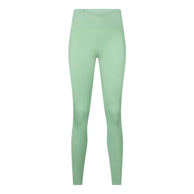 2 pcs per Set Women Waist Leggings With Pockets Yoga Bra Crisscross
