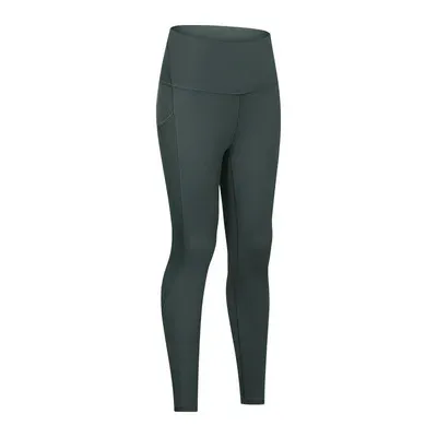 Women Back Waist Legging Naked Feel Fitness Pants Stretchy High Waist