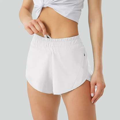 Women Workout Athletic Gym Shorts Running Yoga Cotton Feeling Shorts