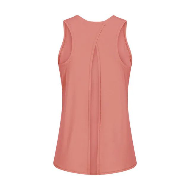 Women Outdoor Sports Sunscreen Clothing Fitness Loose Sleeveless Tank