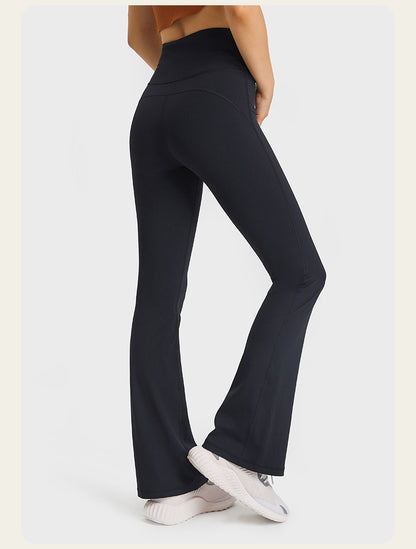 Women Wide Cut Pants Fitness Women Loose High Waist Legging