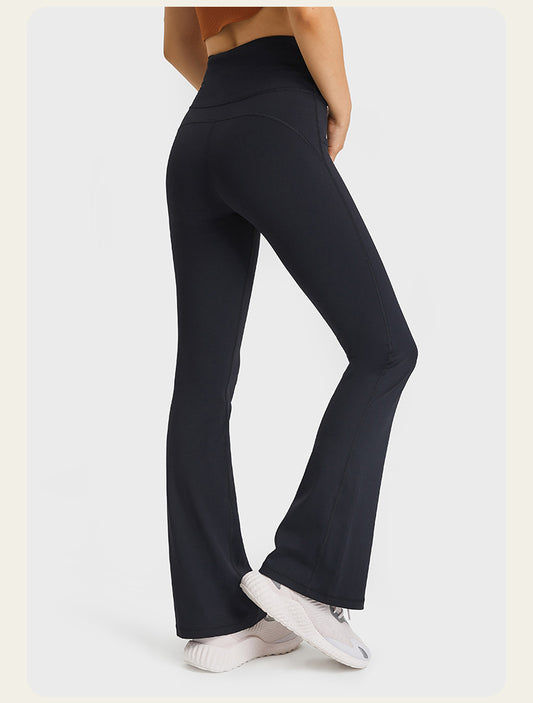 Women Wide Cut Pants Fitness Women Loose High Waist Legging