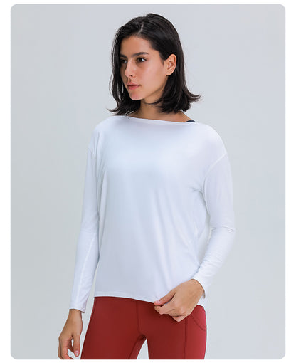 Womens Long Sleeve Casual Tops Loose Fall Trendy Outfits Winter Clothes