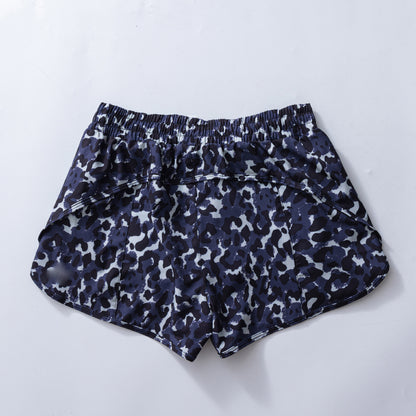 Women Running Shorts Quick Dry Bottom Loose Sport Yoga Liner Shorts