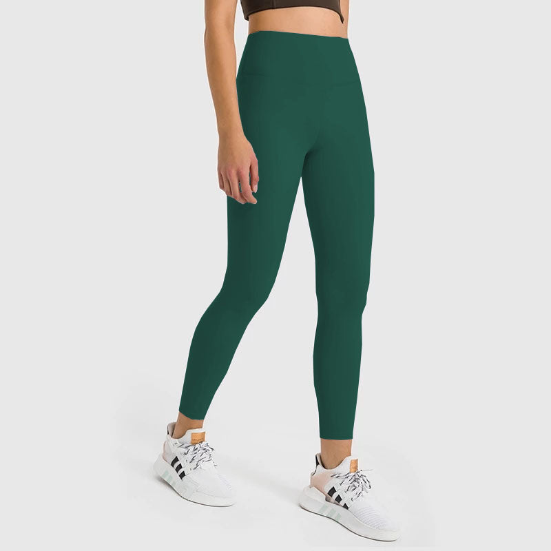 Women Soft Tummy Pants Non See Through Workout Yoga Pants for Running