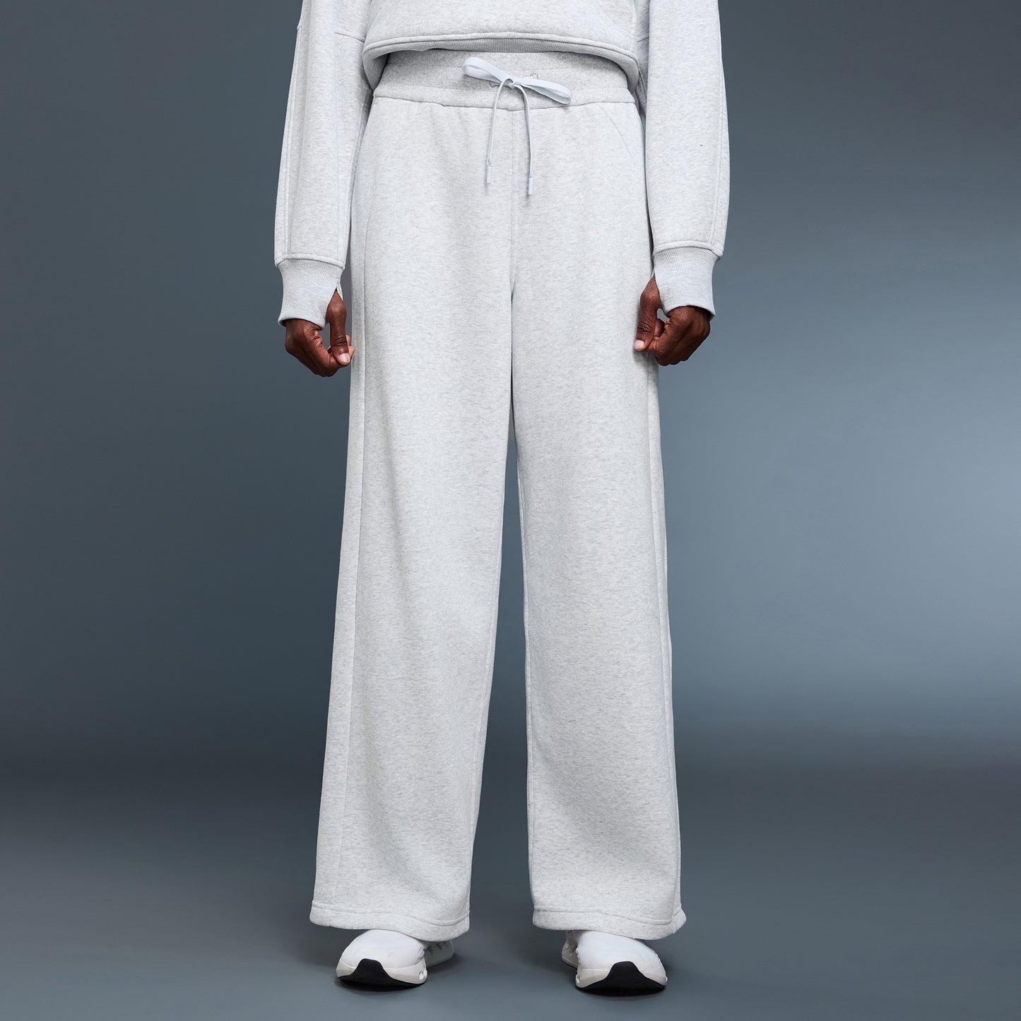 Women Wide Leg Work Business Casual Trousers with Pockets