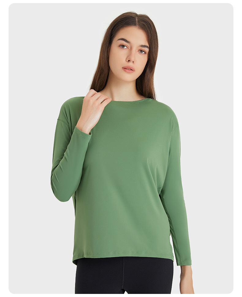 Womens Long Sleeve Casual Tops Loose Fall Trendy Outfits Winter Clothes