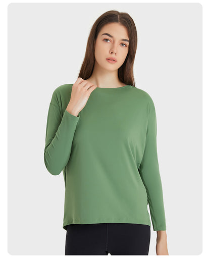 Womens Long Sleeve Casual Tops Loose Fall Trendy Outfits Winter Clothes