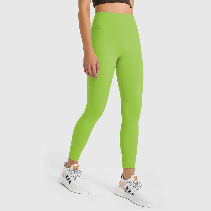 Women Soft Tummy Pants Non See Through Workout Yoga Pants for Running