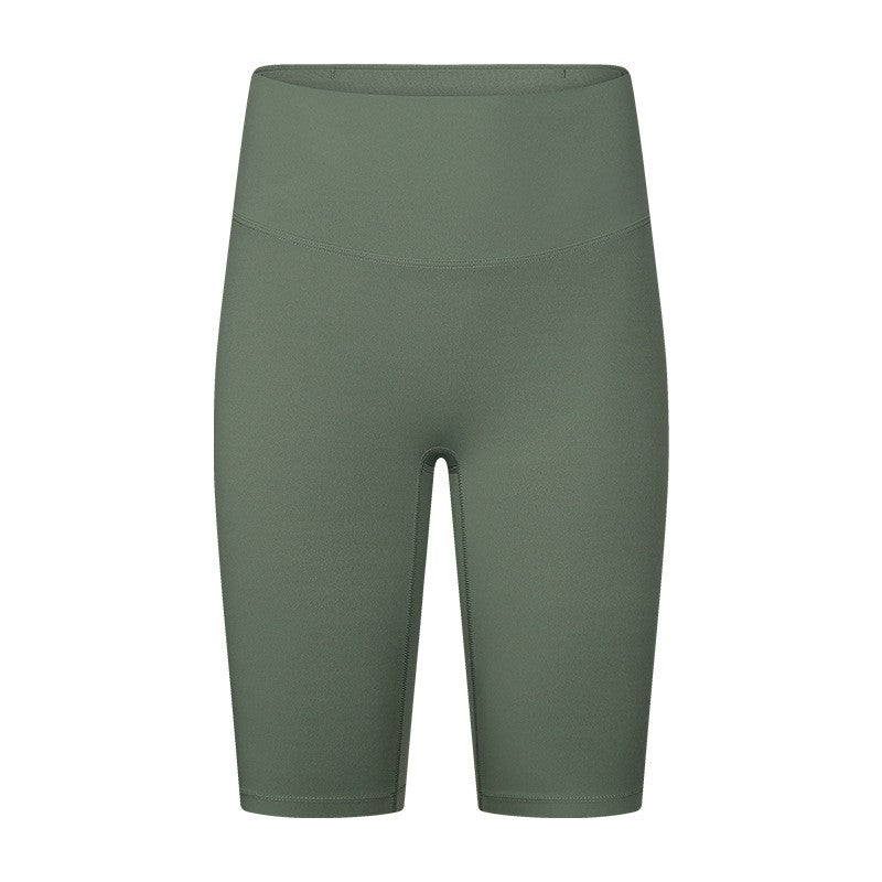 Womens High Waisted Tummy Control Spandex Shorts for Yoga Running Gym