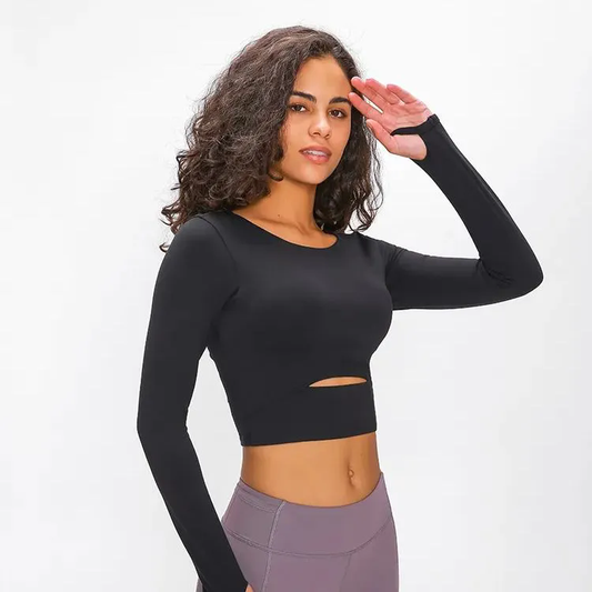 8 Color Women Long Sleeve Summer Tops Solid Loose Fit Tshirt